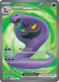 Arbok ex (185/165) - SV Scarlet & Violet 151 Holofoil