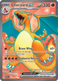 Charizard ex (183/165) - SV Scarlet & Violet 151 Holofoil