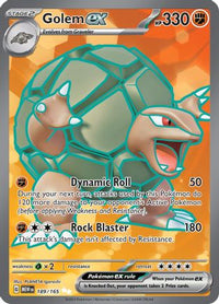 Golem ex (189/165)  - SV Scarlet & Violet 151 Holofoil