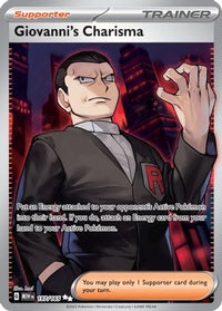 Giovanni's Charisma (197/165)  - SV Scarlet & Violet 151 Holofoil