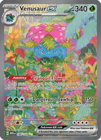 Venusaur ex (198/165) - SV Scarlet & Violet 151 Holofoil