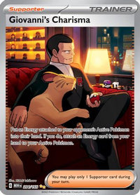 Giovanni's Charisma (204/165) - SV Scarlet & Violet 151 Holofoil