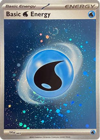 Basic Water Energy (Cosmos Holo) (3) - SV01 Scarlet & Violet Base Set Holofoil