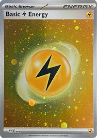 Basic Lightning Energy (Cosmos Holo) (4) - SVE Scarlet & Violet Energies Holofoil