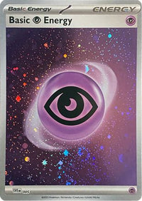Basic Psychic Energy (Cosmos Holo) (5) - SV01 Scarlet & Violet Base Set Holofoil