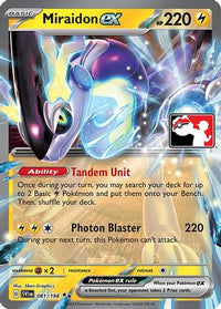 Miraidon ex (81/198)  - Prize Pack Series Cards Holofoil