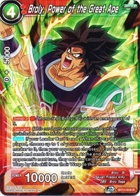 Broly, Power of the Great Ape (BT11-016) [Vermilion Bloodline 2nd Edition] - POKÉ JEUX