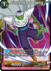 Piccolo, A Bad Feeling (BT21-115) [Wild Resurgence]