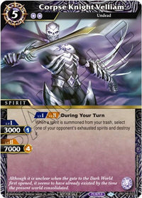 Corpse Knight Velliam (Tournament Pack Vol. 3) (PR-022) [Promotions de lancement et d'événement] 