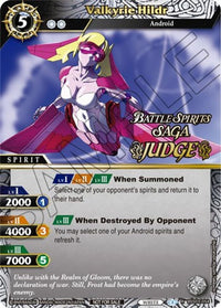 Valkyrie Hildr (Judge Pack Vol. 3) (BSS03-054) [Promotions de lancement et d'événement] 