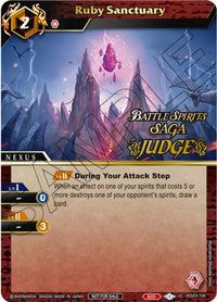 Ruby Sanctuary (Judge Pack Vol. 3) (BSS03-106) [Promotions de lancement et d'événement] 
