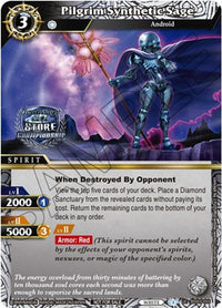 Pilgrim Synthetic Sage (Championship Pack 2023 Vol. 3) (BSS03-055) [Promotions de lancement et d'événement] 