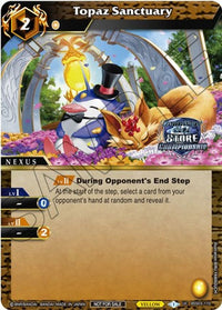 Topaz Sanctuary (Championship Pack 2023 Vol. 3) (BSS03-110) [Promotions de lancement et d'événement] 