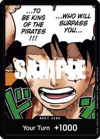 DON!! Card (Monkey.D.Luffy) (1st Anniversary DON!! Card Pack) - One Piece Promotion Cards Foil