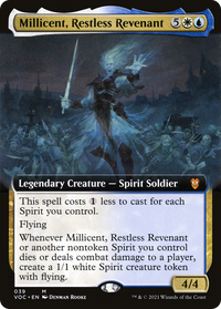 Millicent, Restless Revenant (Extended Art) [Innistrad: Crimson Vow Commander]