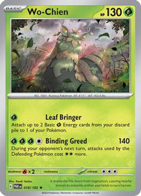 Wo-Chien (18) - SV04 Paradox Rift Holofoil