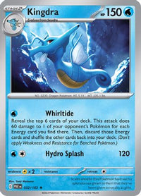 Kingdra (32) - SV04 Paradox Rift Holofoil