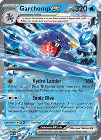 Garchomp ex (38/182) - SV04 Paradox Rift Holofoil