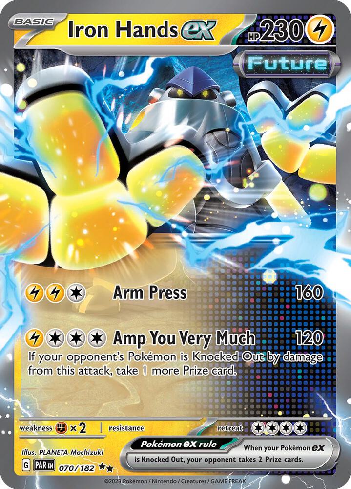 Iron Hands ex - 2024 (Jesse Parker) (70/182) - World Championship Decks Holofoil