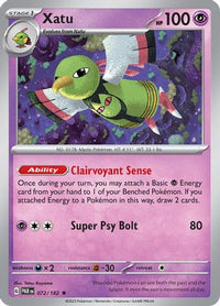 Xatu (72) - SV04 Paradox Rift Holofoil