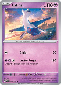 Latios (73/182) - SV04 Paradox Rift Holofoil