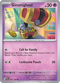 Gimmighoul (87/182)  - SV04 Paradox Rift