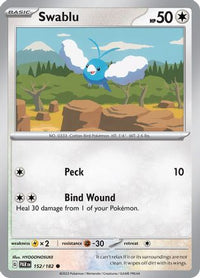 Swablu (152/182) - SV04 Paradox Rift