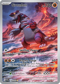 Groudon (199/182)  - SV04 Paradox Rift Holofoil
