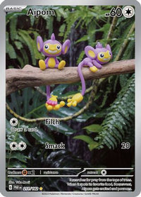 Aipom (211/182) - SV04 Paradox Rift Holofoil