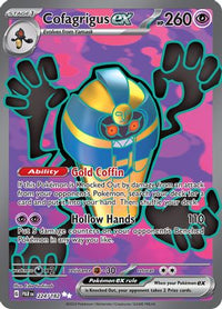 Cofagrigus ex (224/182) - SV04 Paradox Rift Holofoil