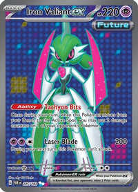 Iron Valiant ex (225/182)  - SV04 Paradox Rift Holofoil