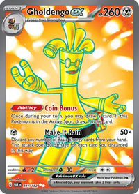 Gholdengo ex (231/182)  - SV04 Paradox Rift Holofoil