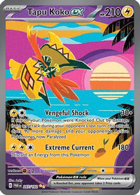 Tapu Koko ex (247/182) - SV04 Paradox Rift Holofoil