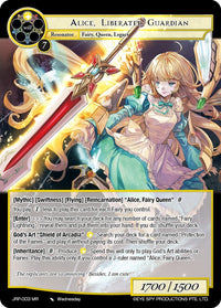Alice, gardienne libérée (JRP-003 MR) [Jugement de la planète voyou] 