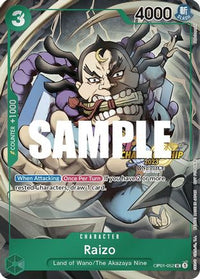 Raizo (Pack d'événements CS 2023) [Cartes promotionnelles One Piece] 