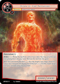 Titan de Feu Solarisire (JRP-021 R) [Jugement de la planète voyou] 