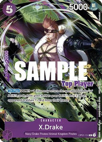 X.Drake (Pack des meilleurs joueurs CS 2023) [Cartes promotionnelles One Piece] 