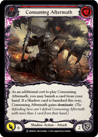 Consuming Aftermath (Red) [U-MON195] (Monarch Unlimited) Unlimited Normal - POKÉ JEUX