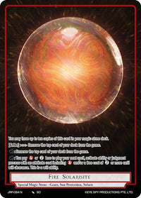 Solarisite de feu (JRP-084 N) [Jugement de la planète voyou] 
