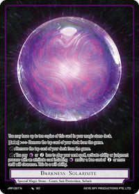 Darkness Solarisite (JRP-087 N) [Jugement de la planète voyou] 