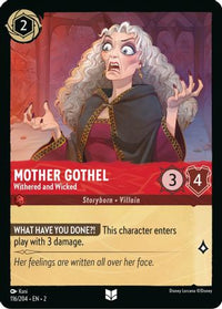 Mother Gothel - Withered and Wicked (116/204) [Rise of the Floodborn]