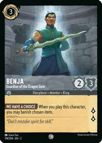 Benja - Guardian of the Dragon Gem (174/204) [Rise of the Floodborn]