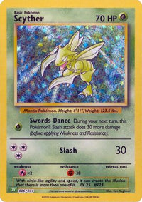 Scyther [Classique du jeu de cartes à collectionner] 