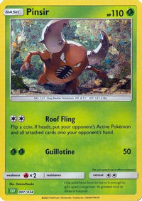 Pinsir (7) - Trading Card Game Classic Holofoil