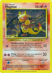 Magmar (6) - Trading Card Game Classic Holofoil