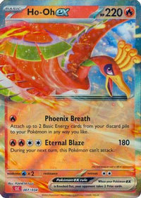 Ho-oh ex (7) - Trading Card Game Classic Holofoil