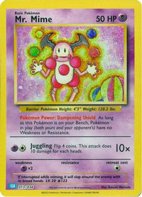 Mr. Mime (13) - Trading Card Game Classic Holofoil