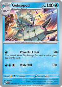 Golisopod (049/182) (Boîte de construction et de combat) [Scarlet &amp; Violet : Paradox Rift] 