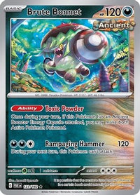 Brute Bonnet (123/182) (Cosmos Holo) [Écarlate et Violet : Faille Paradoxe] 