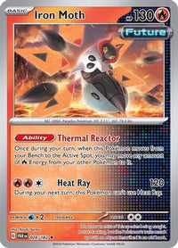 Iron Moth (028/182) (Cosmos Holo) [Écarlate et Violet : Paradox Rift] 